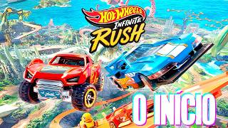 O Novo Jogo de HOT WHEELS - Hot Wheels Infinite Rush - O Início (Gameplay PT-BR)