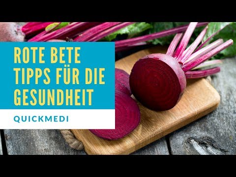 Warum ist Rote Bete so gesund? - Wie das Superfood Rote Bete in deinem Körper wirkt !
