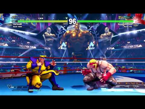 SFV Ranked SpawnOfOdd Alex vs carlos8f Bison FT2