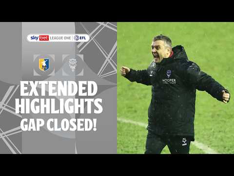 GAP CLOSED! | Mansfield Town v Lincoln City extended highlights