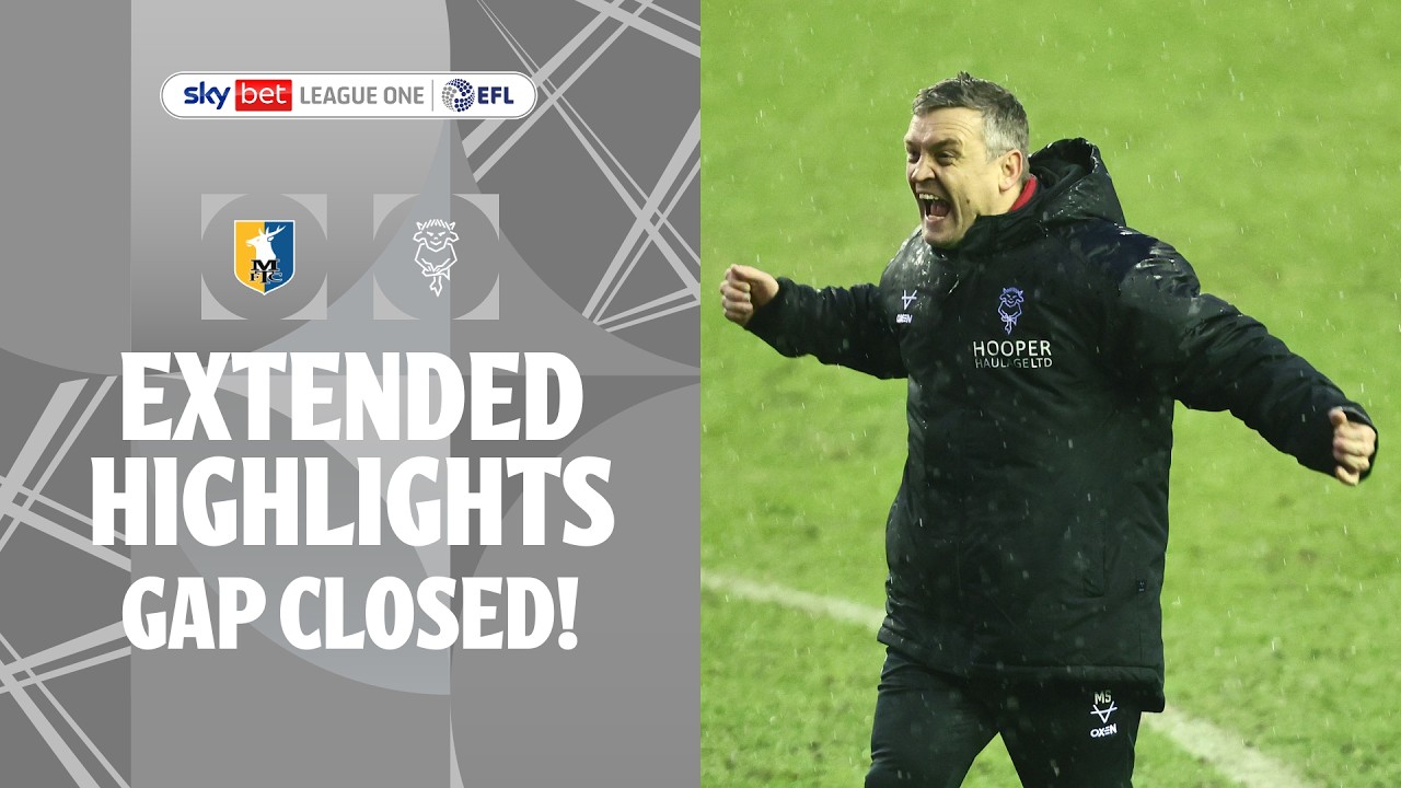 Mansfield Town vs Lincoln City Highlights