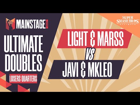 Light/Marss vs Javi/MkLeo - SSBU Doubles: Top 8 Losers Quarterfinals - Mainstage 2021