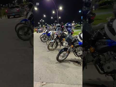 Moto encuentro solidario en Pergamino