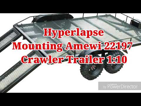 Amewi Amewi RC automobilio priekabos skaleris ir vikšras/14+ video