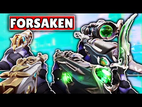 VALORANT | *NEW* ALL Forsaken Collection Guns Showcase (LVL 4 + COLORS)