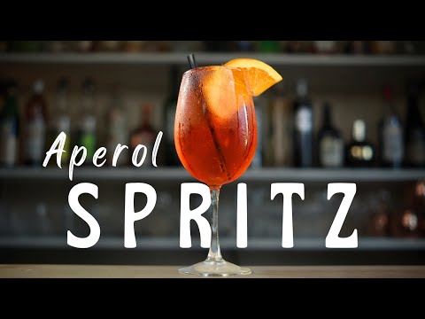 How to make an Aperol Spritz - Summer in a Glass!