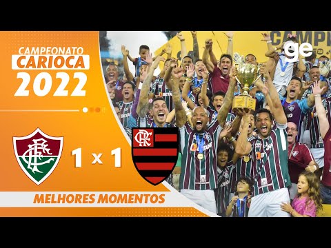 FLUMINENSE 1 X 1 FLAMENGO | MELHORES MOMENTOS | FINAL CARIOCA 2022 | ge.globo