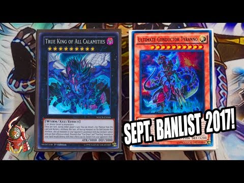 *YUGIOH* BEST! TRUE KING DINOSAUR OTK DECK PROFILE! SEPTEMBER 18th, 2017 BANLIST!