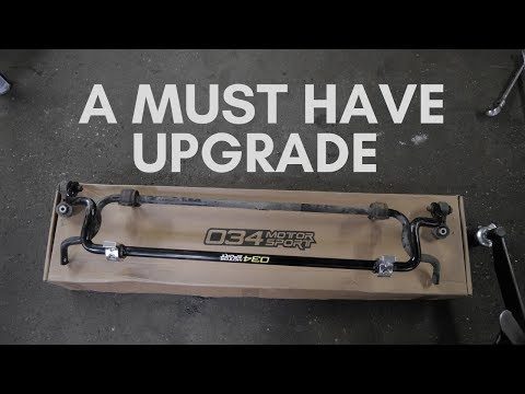 How To Install A B8 RS4 / S4 / A4  - 034 Motorsport Anti Roll Bar /  SWAY BAR
