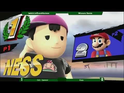 Construct 93 -  CsG | Spencer vs Fons -  Smash 4 Singles Semis
