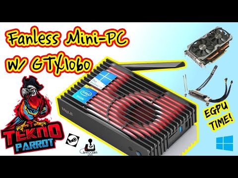 Mele PCG35 GLK Fanless Mini PC REVIEW - eGPU POWER!
