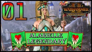 Total War: Warhammer 2 - Legendary Alarielle - Mortal Empires Campaign - Episode 1