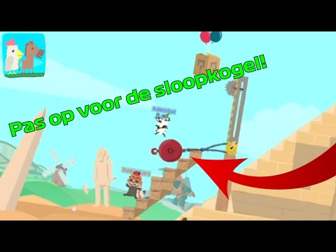 Pas op voor de sloopkogel! Ultimate Chicken Horse