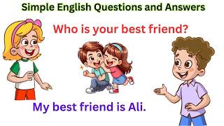 📚 Simple English Questions and Answers for Daily Conversation | Learn English Speaking Easily