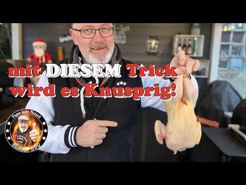 Ich mache MEGA Knuspriges Hähnchen vom Pelletgrill