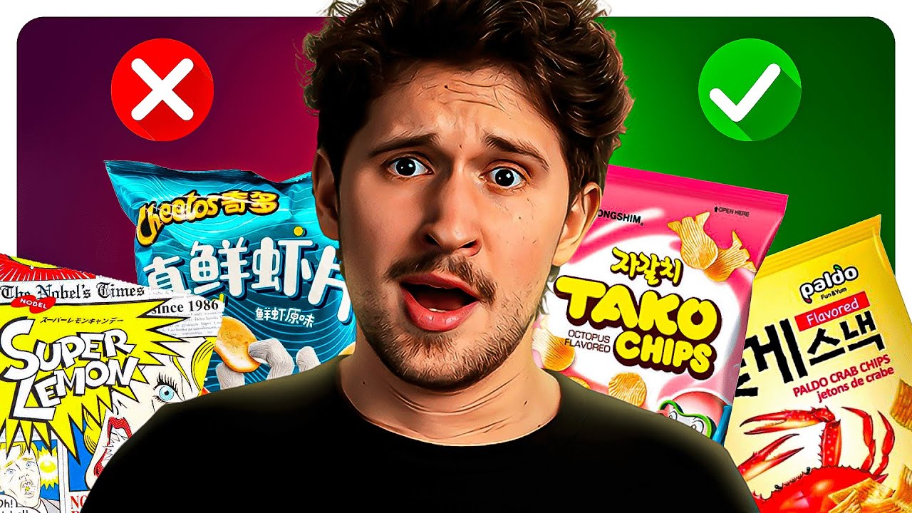 PROVANDO COMIDAS ASIÁTICAS!!! (Muito engraçado kkkkkkk)