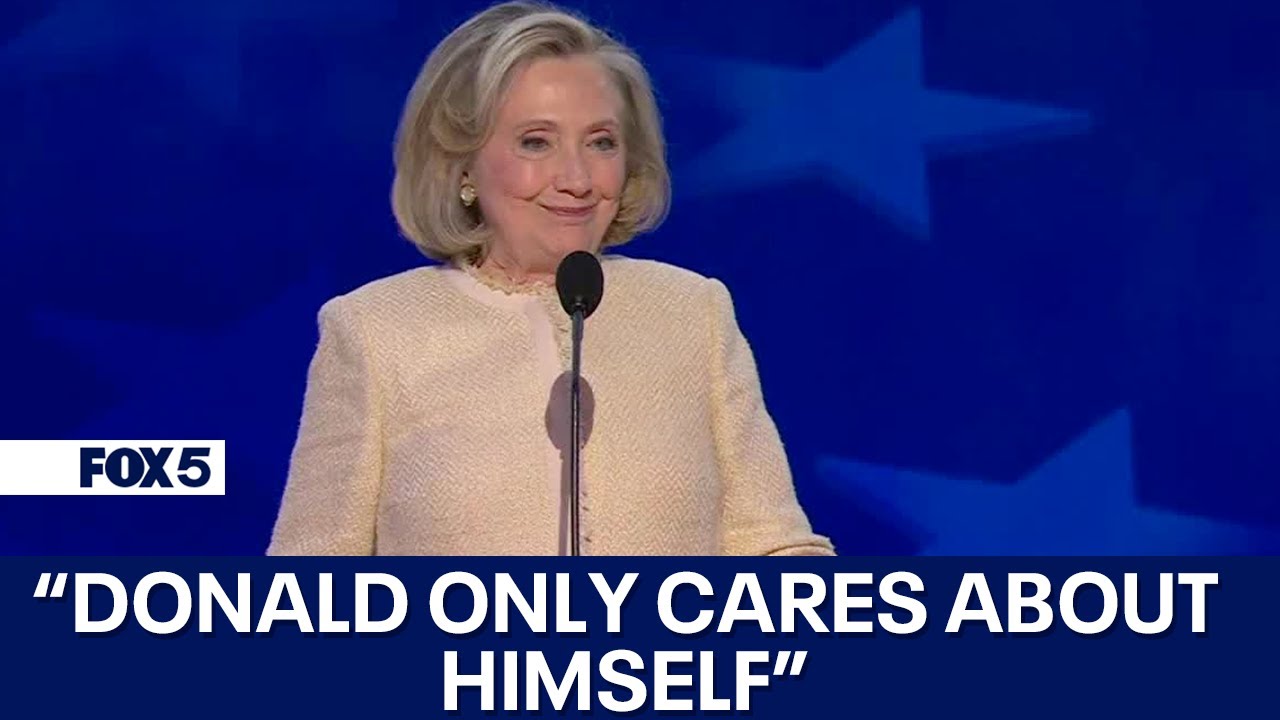 DNC chants ‘lock him up’ during Hilary Clinton speech