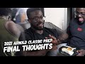 2021 Arnold Classic Prep Final Thoughts