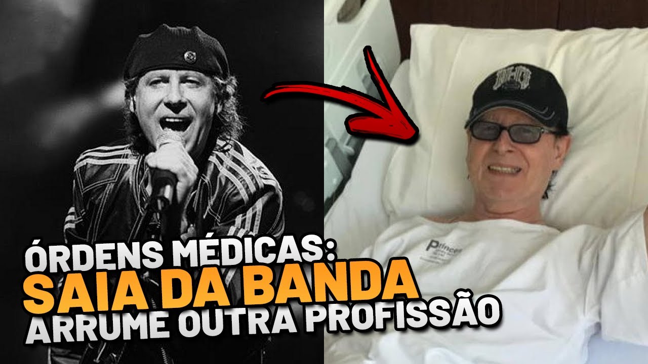 Como estão os cantores da banda SCORPIONS