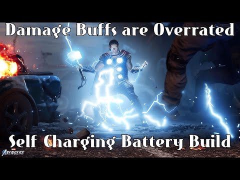 Damage Buffs are Overrated: Thor's Self Charging Battery Build - Marvel's Avengers