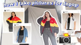 How I Take Pictures and List for Depop | Selling Clothes Online