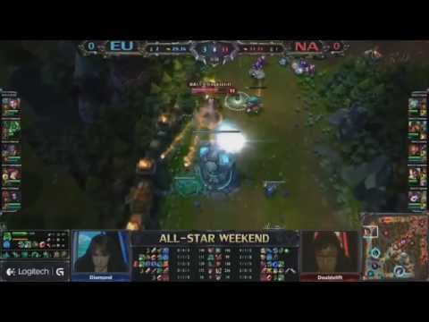 Doublelift All star moment 2013