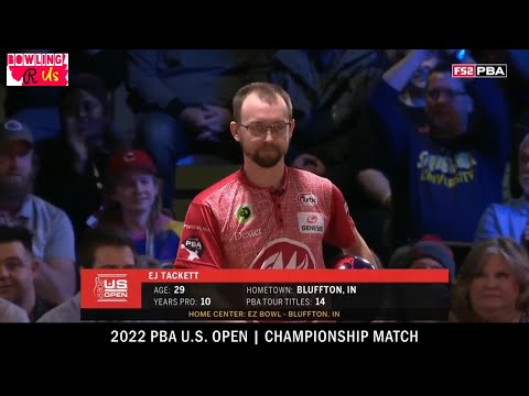 2022 PBA US Open | Championship Match Anthony Simonsen vs EJ Tackett