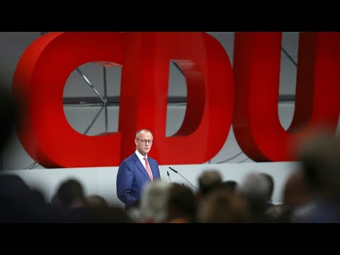 CDU-Parteitag: Merz nennt Ampel-Regierung "Narrenschiff" | AFP