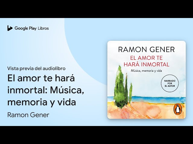 Vídeo relacionado con El amor te hará inmortal: Música, memoria y vida