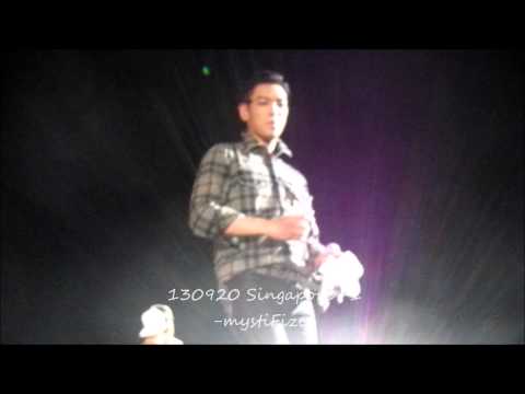 [Fancam] 130920 Singapore F1 - TOPPPPP = Water time!!