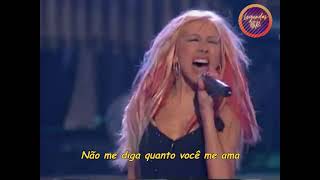Christina Aguilera - Falsas Esperanzas (Live) (Legendado)