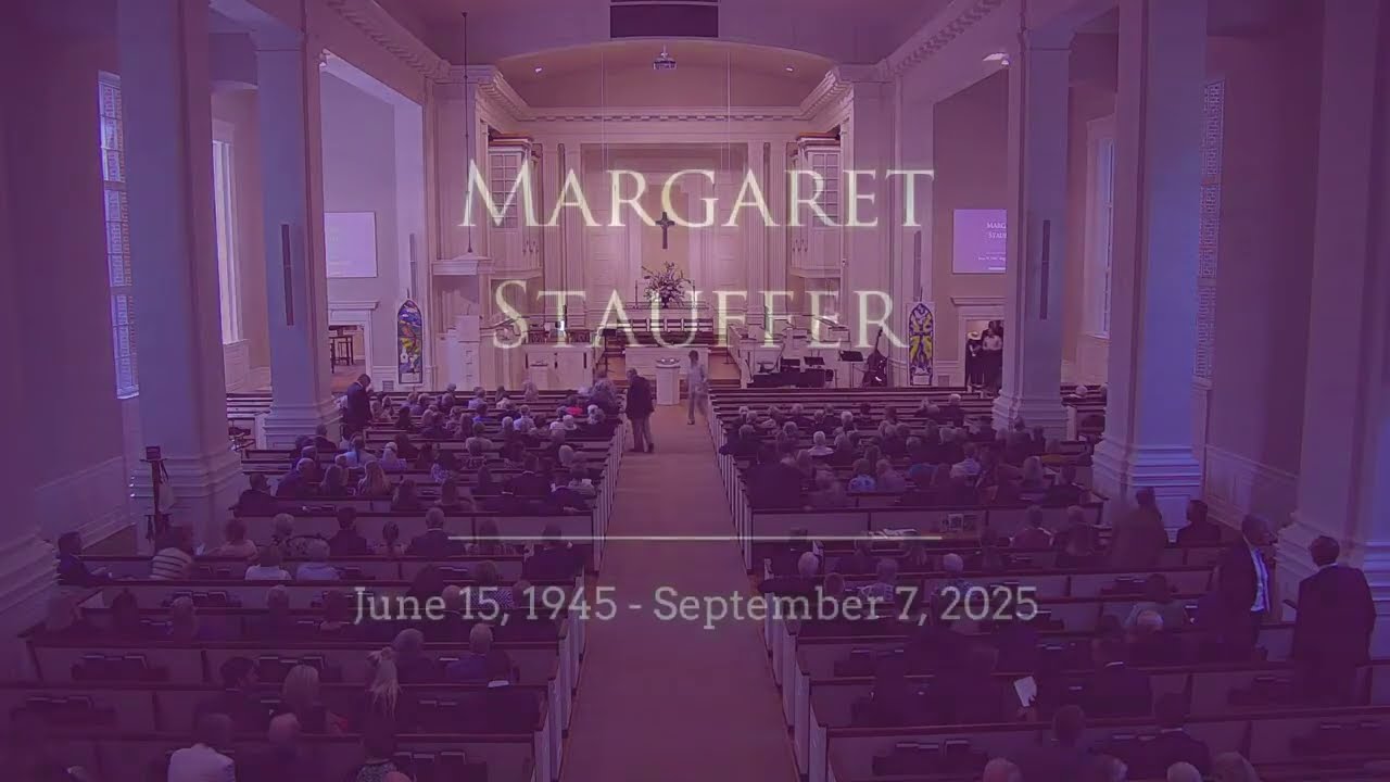 Margaret Thomas Stauffer (1945-2025) Service of Witness to the Resurrection