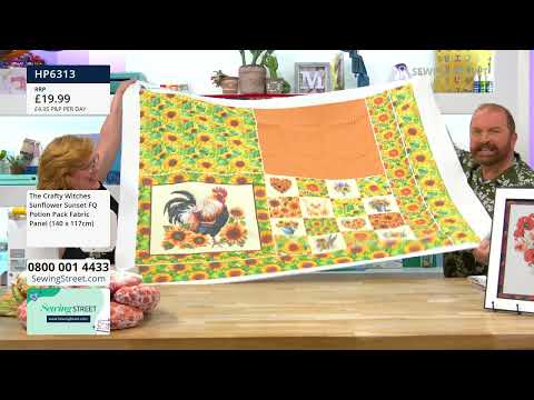 21/09/2025 - Sewing Street Live with Stuart Hillard, Debbie Shore, Mandy Cameron & Allison Maryon