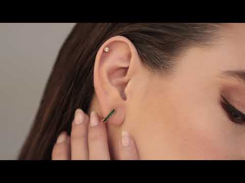 Helen Emerald Earrings - Pretland Jewelry