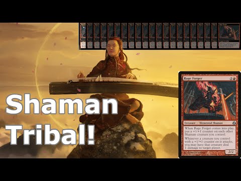 So Many Triggers!!!  Legacy Shaman Tribal with RAGE FORGER!