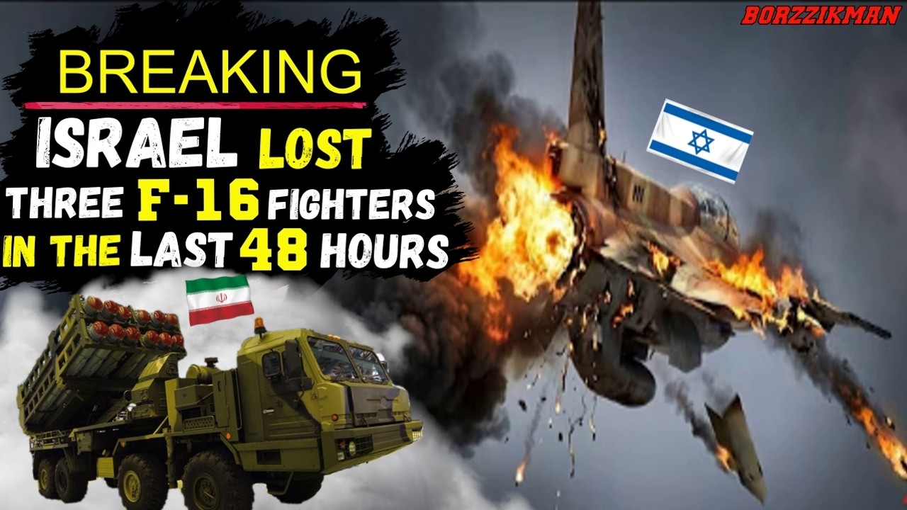 ISRAELI Pilots were KILLED instantly: IRGC announced the Downing of Three ISRAELI F-16 Fighters Jets