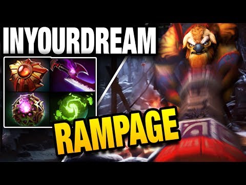 WTF Genius InYourdreaM Earthshaker Pick for Mid Lane Dota 2