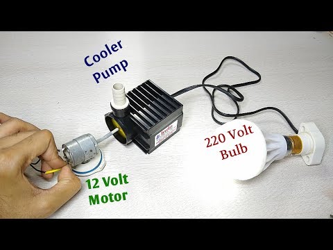 12 volt DC to 170 volt AC With Cooler pump | Let's See Inside |