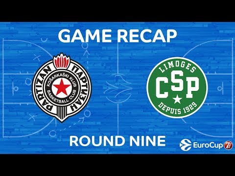 Highlights: Partizan Nis Belgrade - Limoges CSP