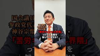 苦労した先に #参政党 #神谷宗幣