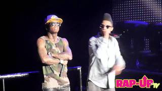 Lil Twist and Lil Wayne Perform &#39;Love Affair&#39; at L.A.&#39;s Staples Center