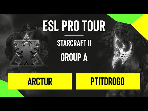 SC2 - Arctur vs PtitDrogo - DreamHack SC2 Masters: Fall - Group A - EU