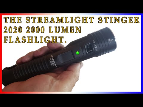 Review of the Streamlight Stinger 2020 2000 Lumen Flashlight.