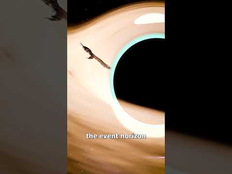 Falling Into A Black Hole 😮