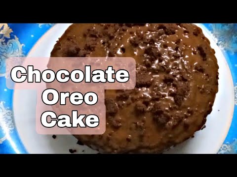 Easy chocolate Oreo Cake Recipe ll No Eggs No Oven
