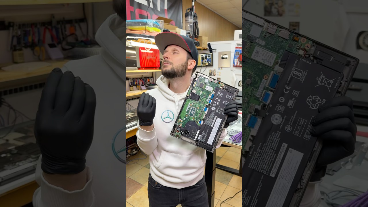 Selling Refurbished ThinkPads to Save People Money #tech #pc #technology #shorts