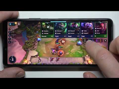 TFT Mobile Gameplay on SONY Xperia 10 III - Device Efficient Review