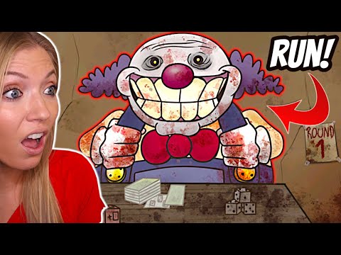 My Neighbor Is An EVIL Clown! (Don't Play His Game!)