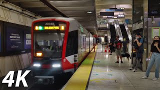 ⁴ᴷ⁶⁰ MUNI Metro Returns: M Ocean View: Embarcadero - San Jose & Geneva (Full Journey)