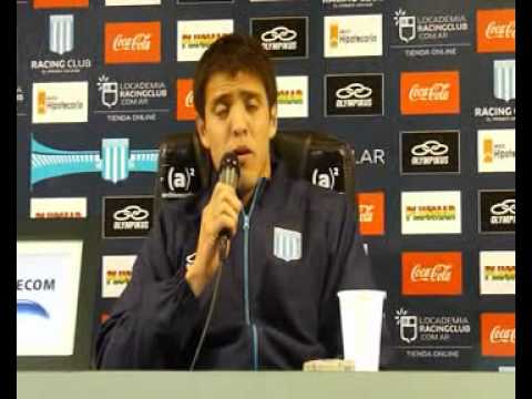 Javier Cámpora en conferencia de prensa  29 10 2012